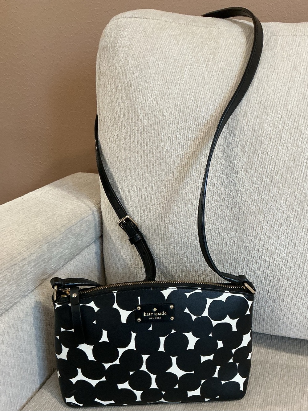 Kate Spade Grove Street Splodge Dot Millie Crossbody